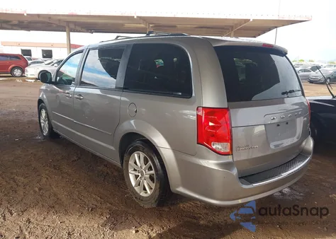 2016 Dodge Grand Caravan Sxt из США, поврежденный, VIN 2C4RDGCG2GR352980